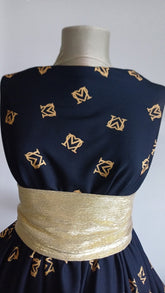 Latina Spandex -Negru intens Monograma M❤️ STO1213